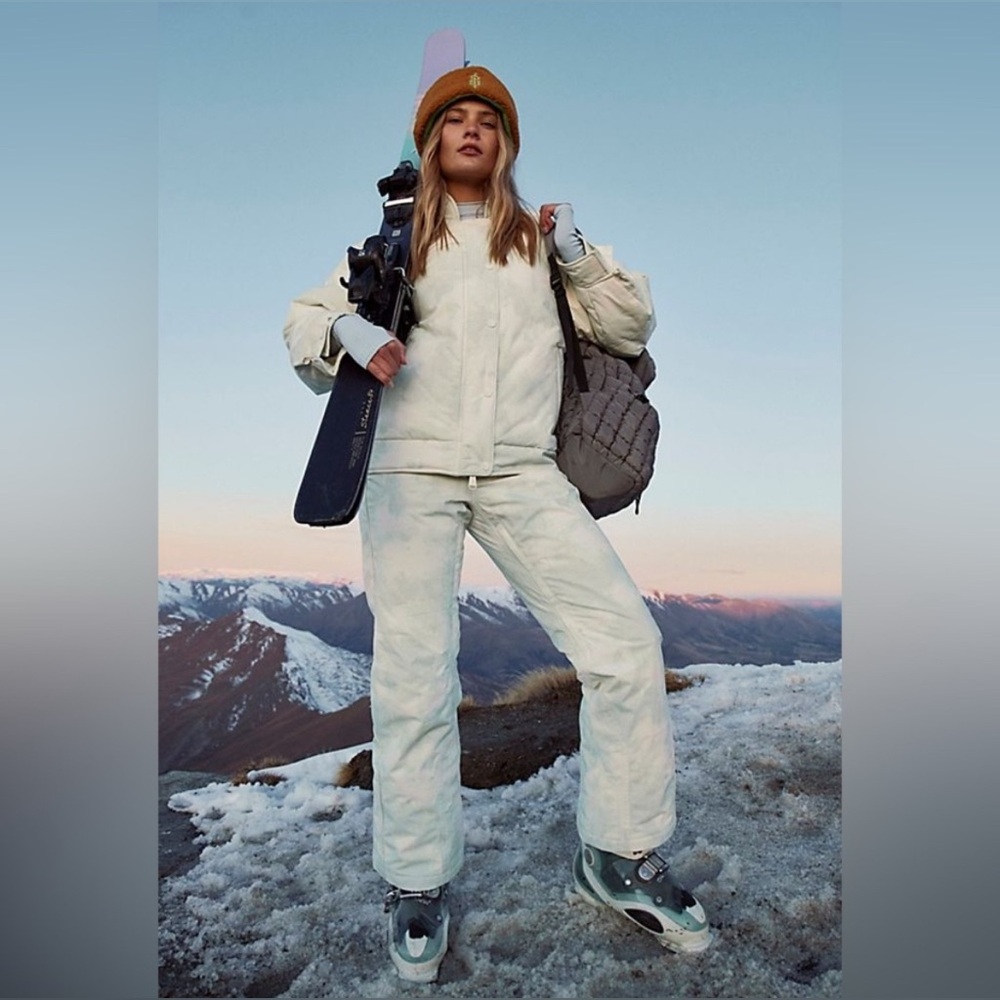 Free People Movement Bunny Slope Printed Ski Pants